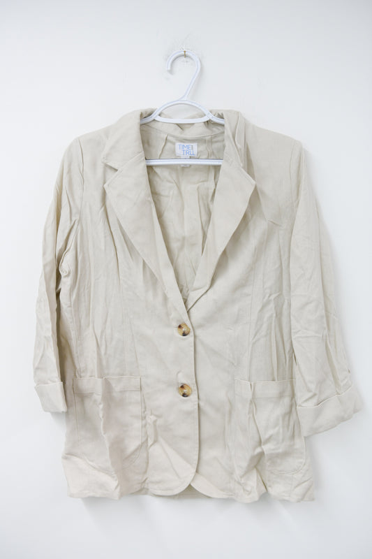 Time and Tru linen blazer Size S / EUC