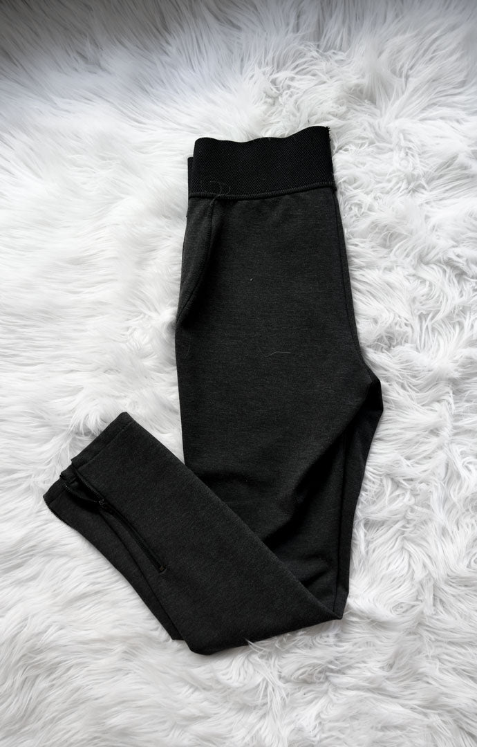 Loft high rise grey leggings pants Size S / NWT