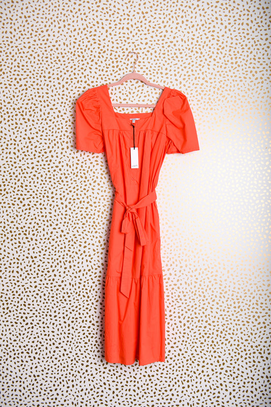 The Get short sleeve midi dress Size XS \ NWT