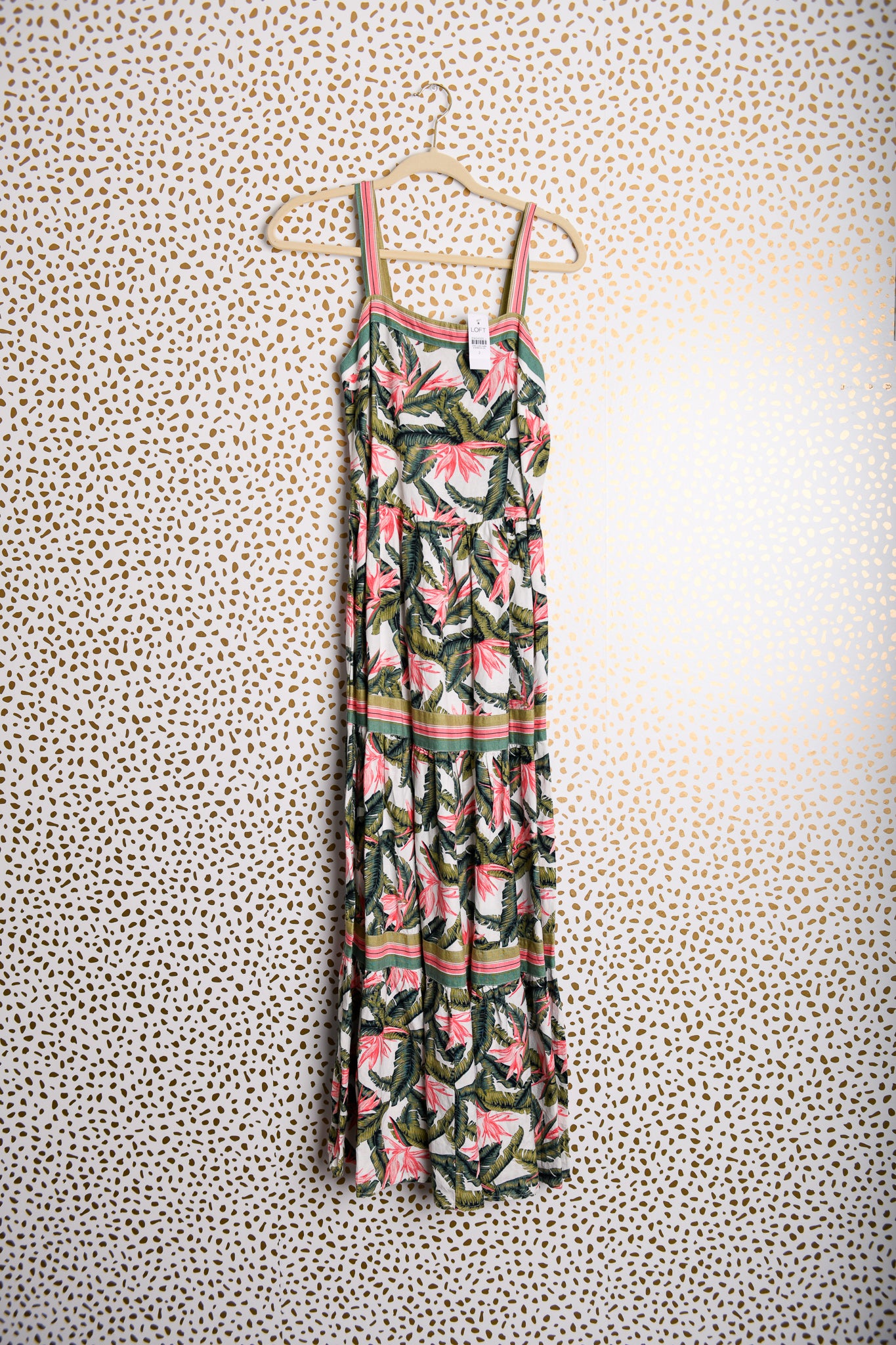 Loft sleeveless maxi dress Size 2 \ NWT