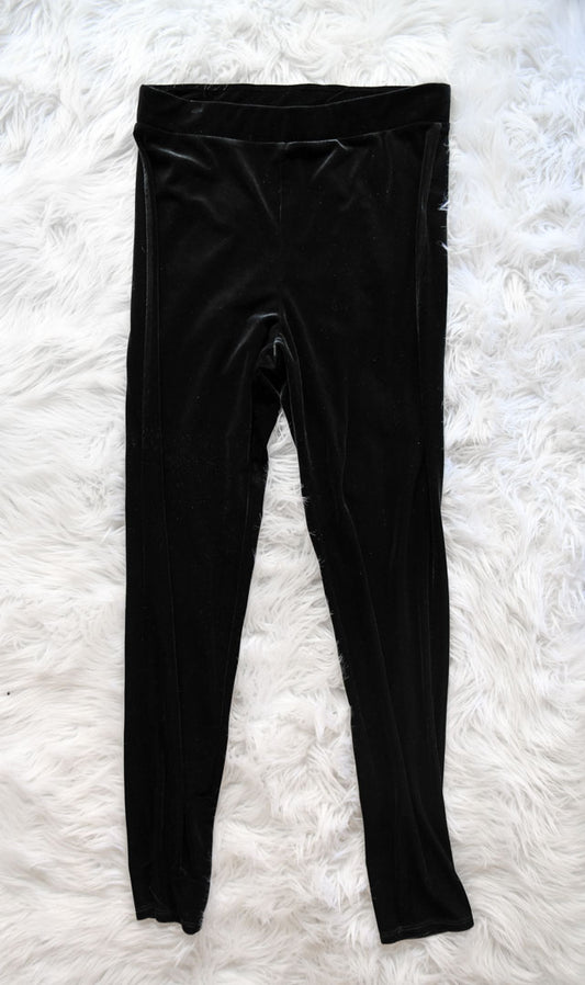 Gibson velvet leggings Size M /EUC