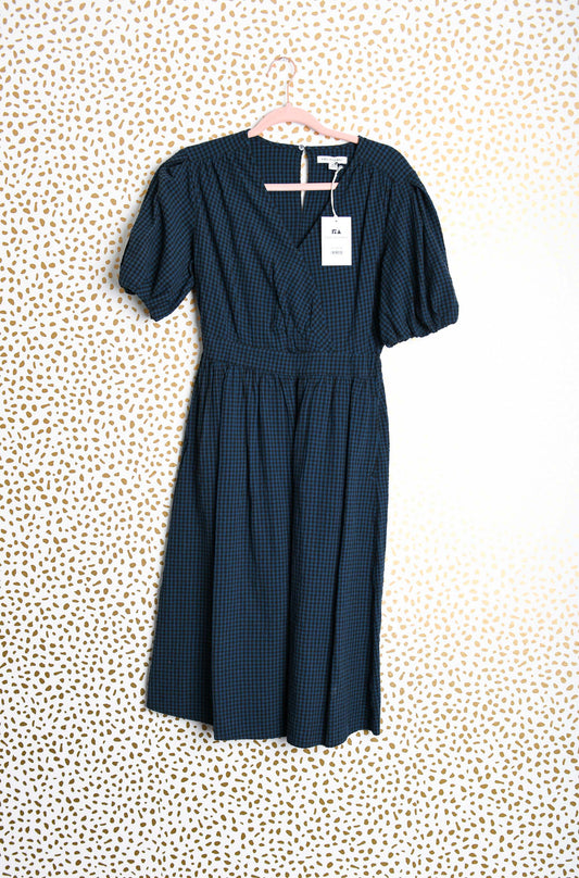 Free Assembly short sleeve midi dress Size XS \ NWT