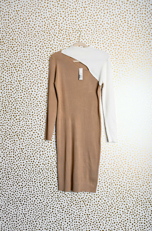 No Boundaries long sleeve midi dress Size L \ NWT