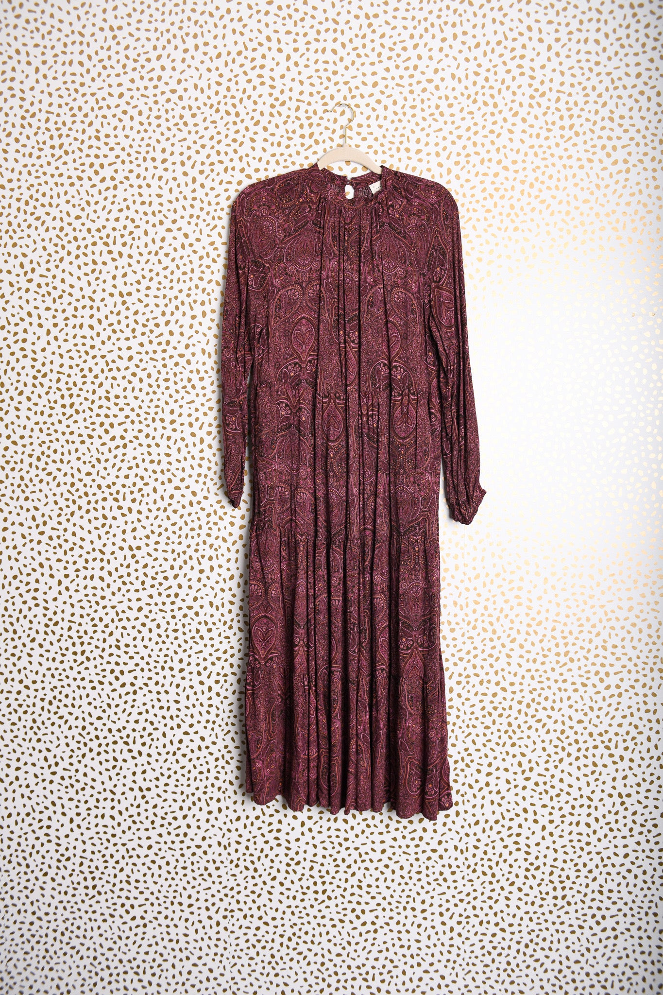 A New Day long sleeve maxi dress Size S \ EUC