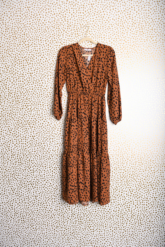 R. Vivimos long sleeve midi dress Size S \ EUC