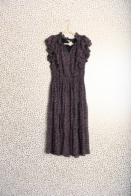 Entro short sleeve midi dress Size S \ EUC