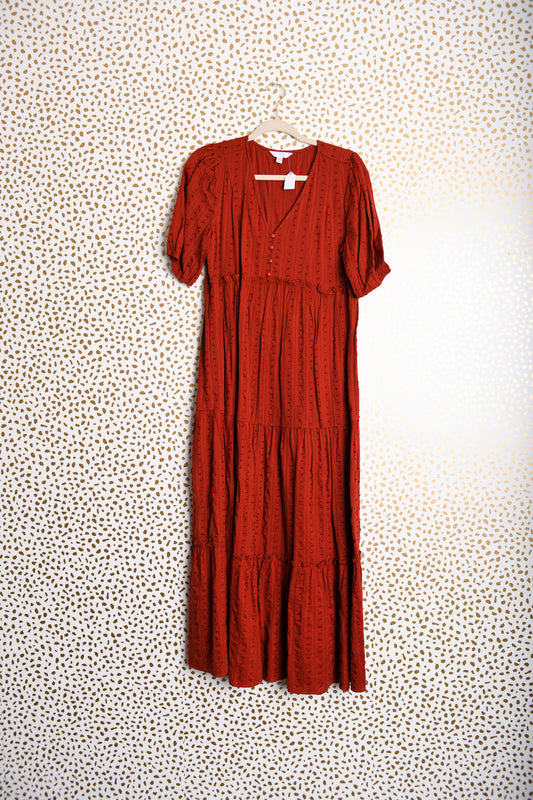 Time and Tru short sleeve maxi dress Size S \ EUC