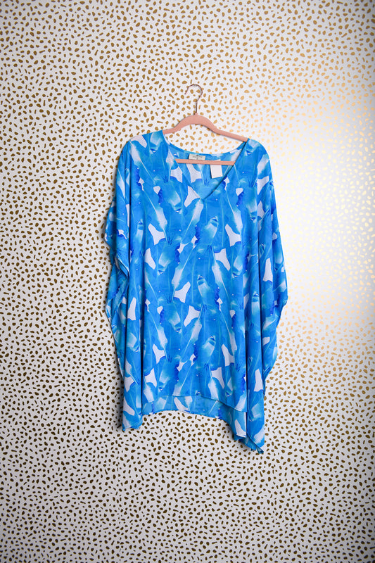 Palms Away swim suit cover up Size M \ EUC