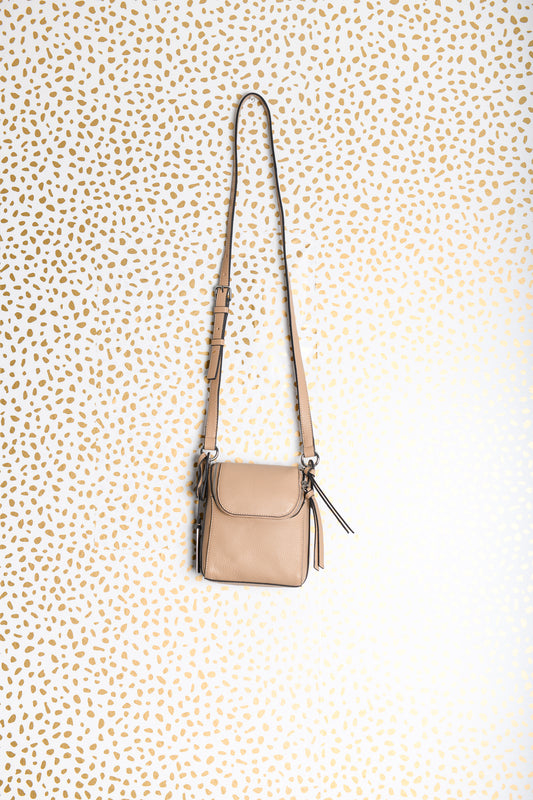 Vince Camuto leather cross body bag