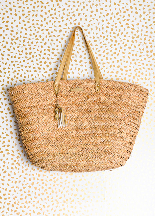 Lilly Pulitzer Huge beach straw bag