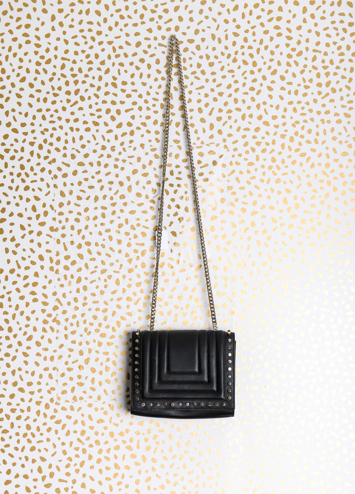 Luana Italy Rose Smoke embellished Devon crossbody