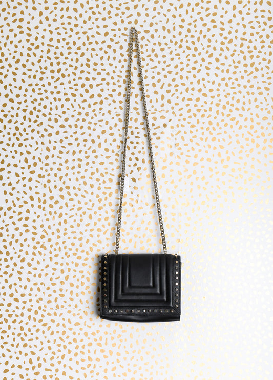 Luana Italy Rose Smoke embellished Devon crossbody