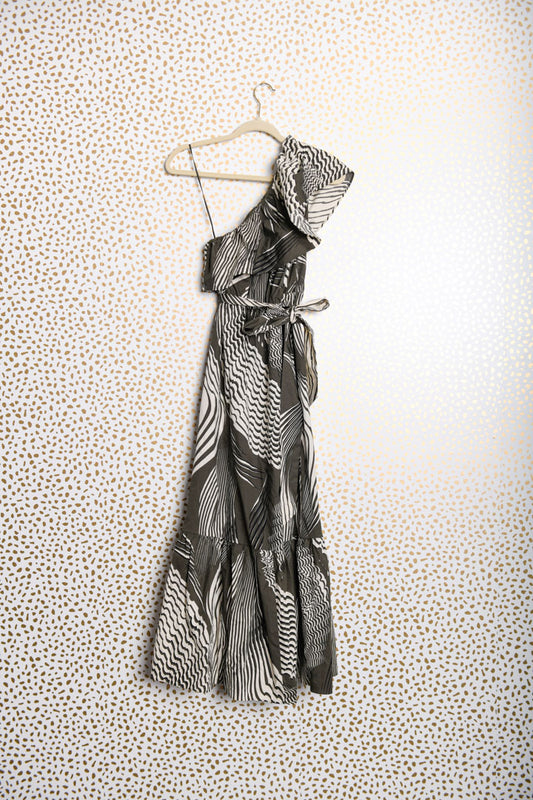 Express one shoulder maxi dress Size S \ NWT