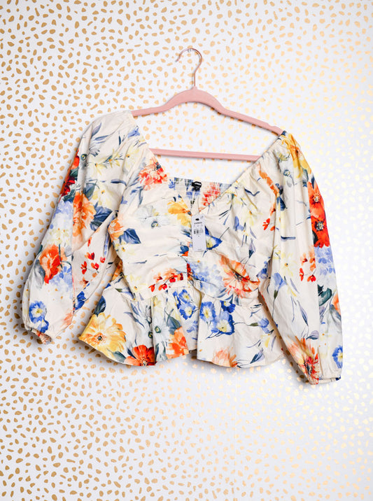Express long sleeve blouse Size S \ NWT