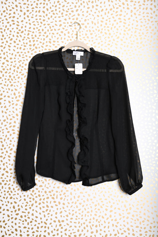 Loft long sleeve blouse Size 0 \ EUC