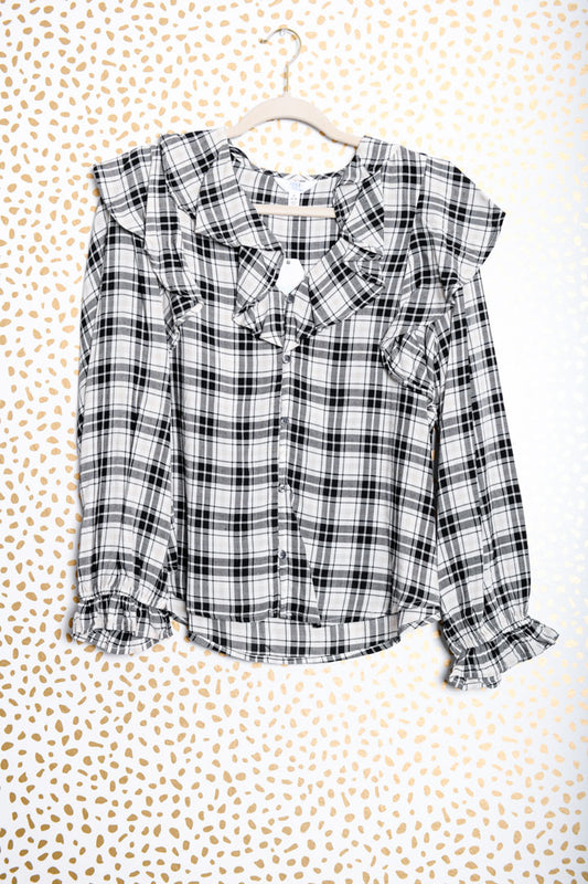 Time and Tru long sleeve blouse Size S \ NWT