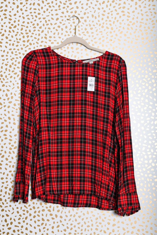 Loft long sleeve blouse Size S /NWT