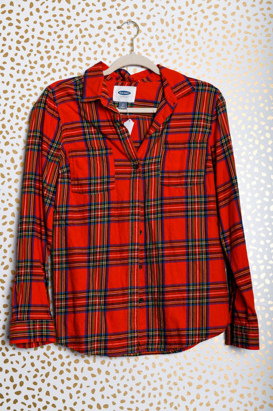 Old Navy long sleeve button up Size S /EUC