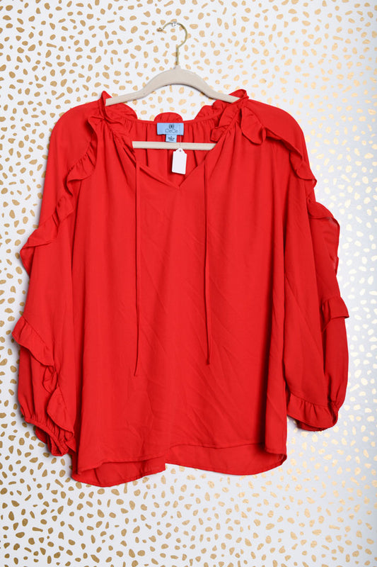 Cece long sleeve blouse Size S /EUC