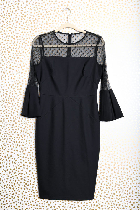 Eliza J 3/4 sleeve midi dress Size 6 /EUC