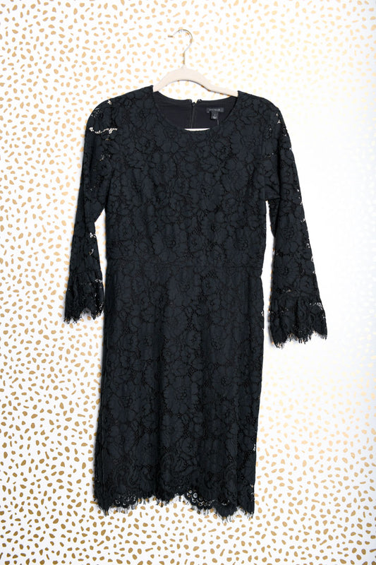 Ann Taylor long sleeve midi dress Size 2 /EUC