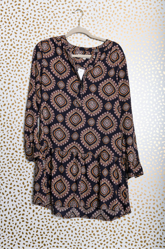 Loft long sleeve mini dress Size XS /EUC