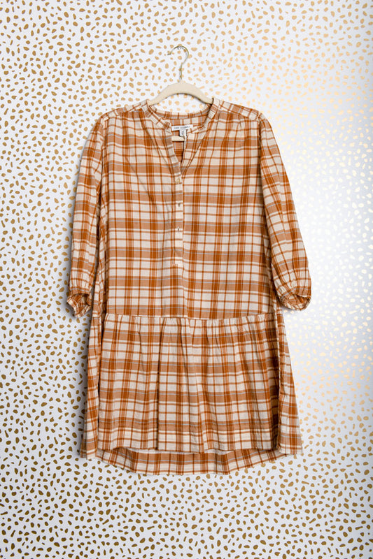 Free Assembly 3/4 sleeve mini dress Size XS /NWT