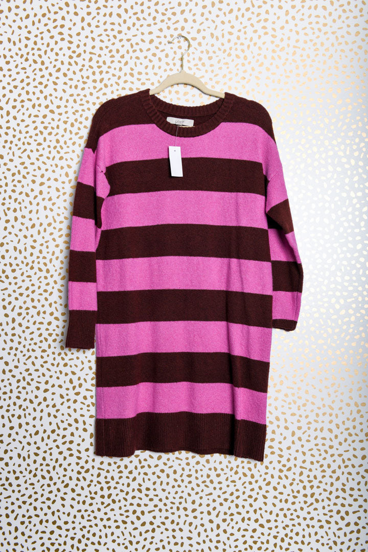 Loft long sleeve mini sweater dress Size XS/ NWT