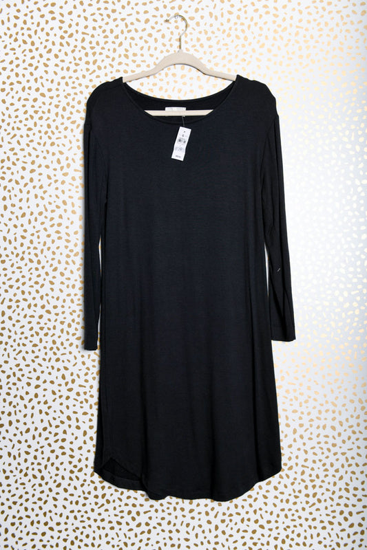 Lou & Grey long sleeve midi dress Size S/ NWT