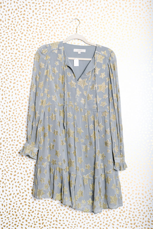 Loft long sleeve dress Size S/ EUC