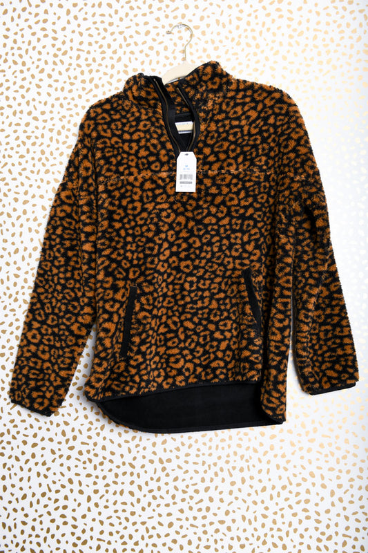 Time and Tru long sleeve sherpa pullover Size M/ NWT