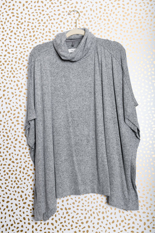 Lou & Grey short sleeve poncho Size XS/S / NWT