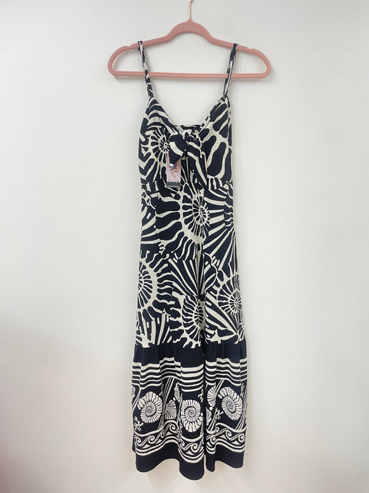 Sofia tie front maxi dress Size S /NWT