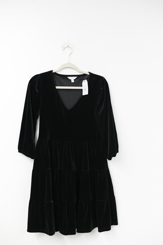 Time and Tru velvet mini dress Size S / NWT