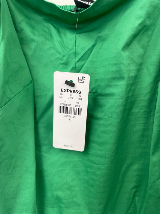 Express puffed short sleeve Maxie dress Size S / NWT