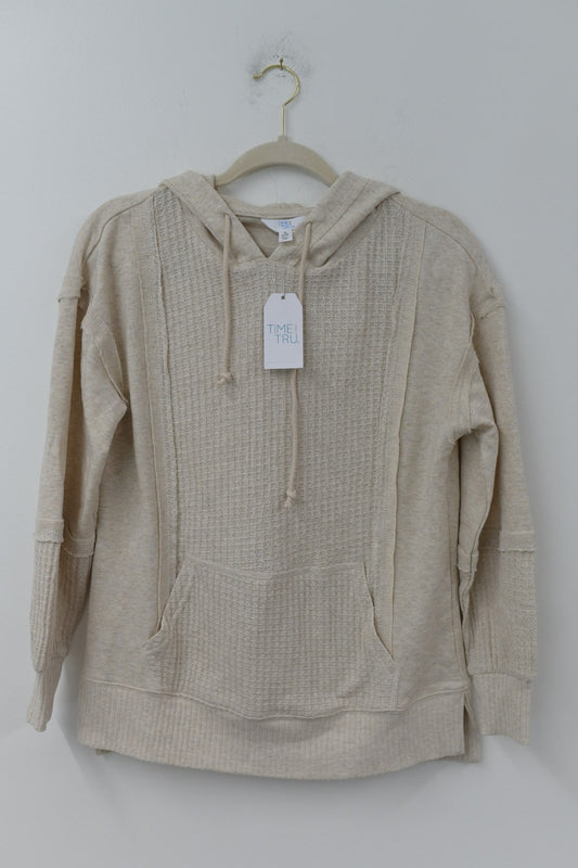 Time and Tru waffle hoodie Size S / NWT