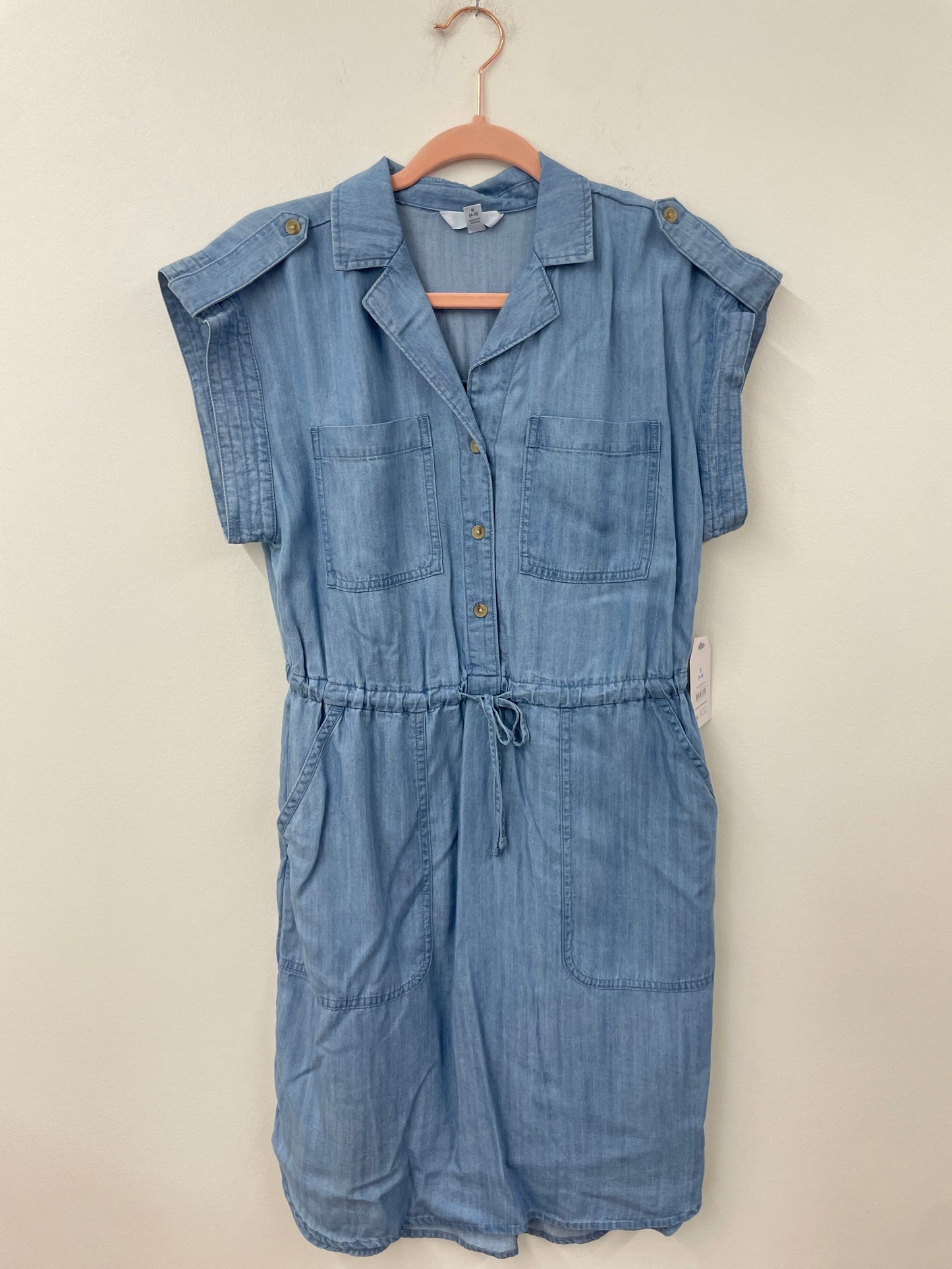 Time and Tru utility shirt dress  Size S / NWT