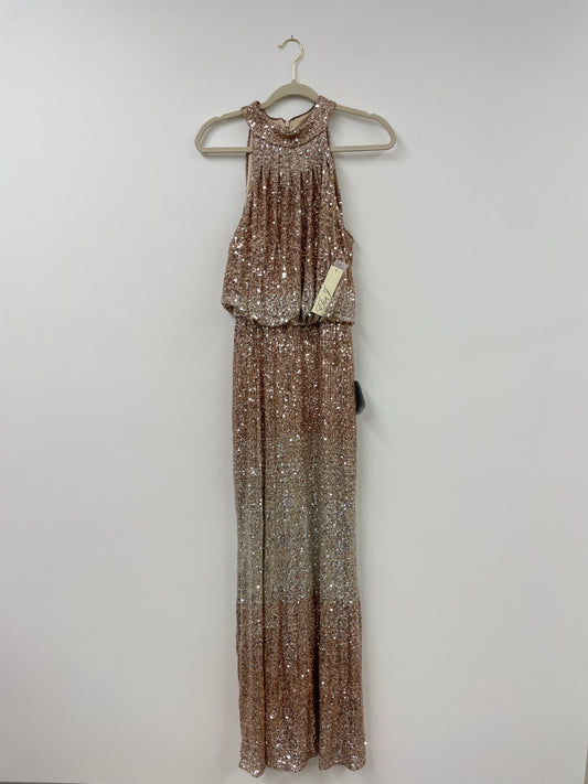Eliza J sequins halter ombré gown Size 8 / NWT