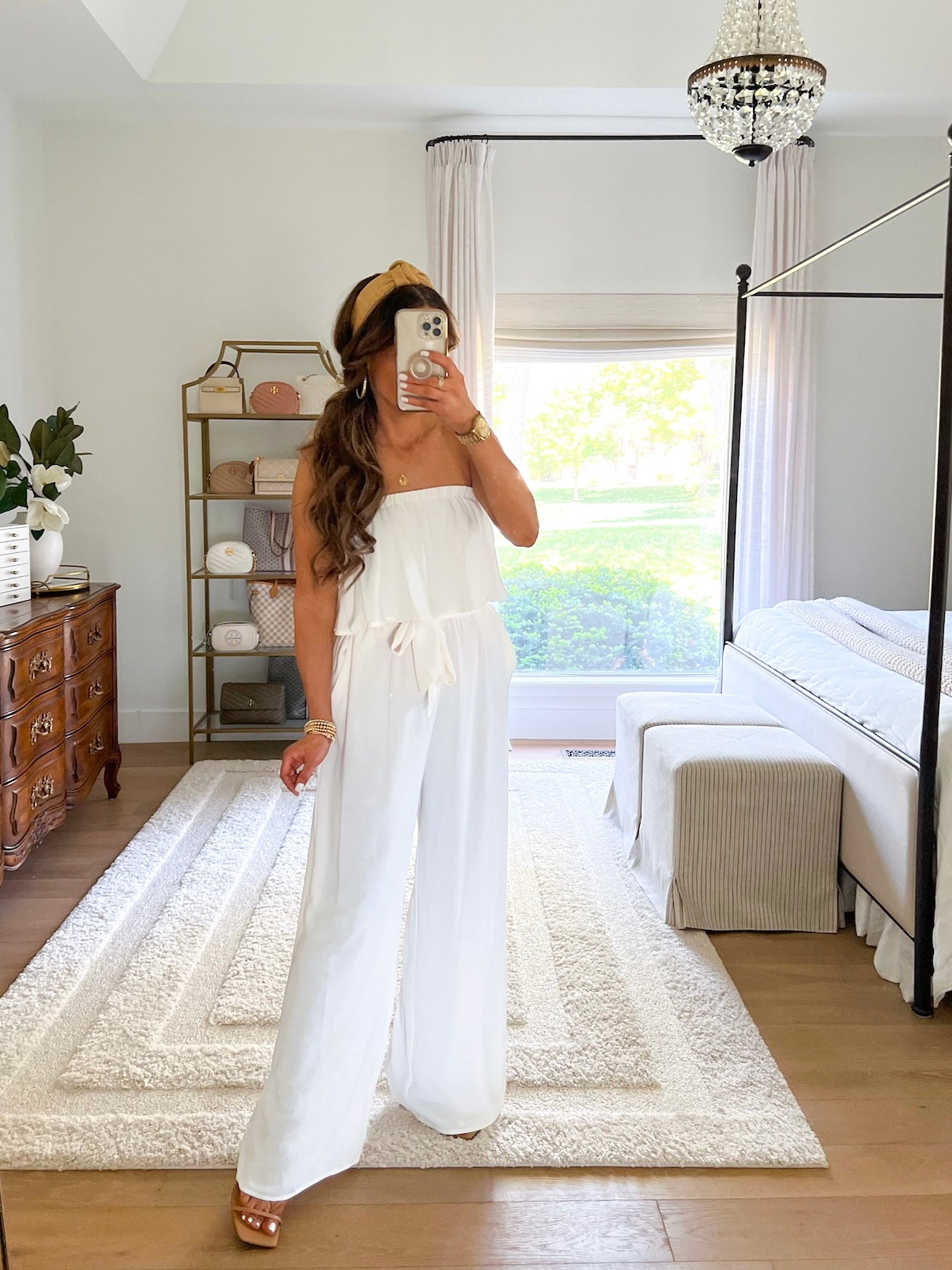 Sofia strapless jumpsuit  Size S / NWT