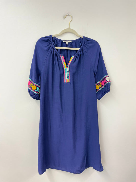 Pioneer Woman v-neck detailed sleeve mini dress Size XS / EUC