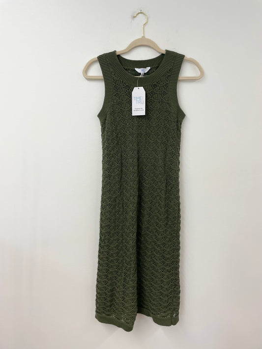 Time and Tru textured stitch sweater midi dress Size S / NWT