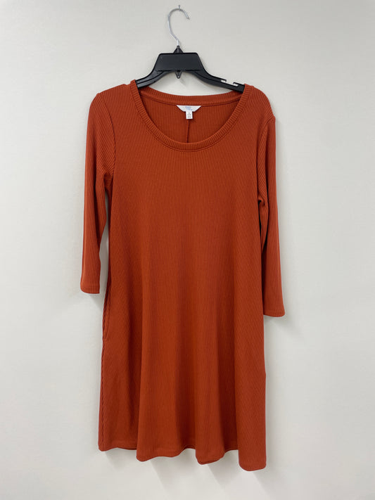 Time and Tru ribbed 3/4 sleeve mini dress  Size S /EUC