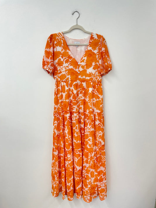 Sugar Lips v neck tiered maxi dress Size M / EUC