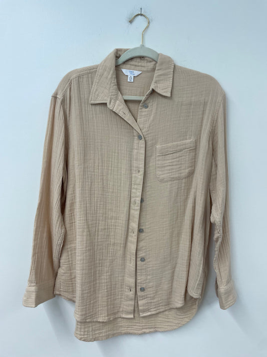 Time and Tru long sleeve button down blouse Size S / EUC