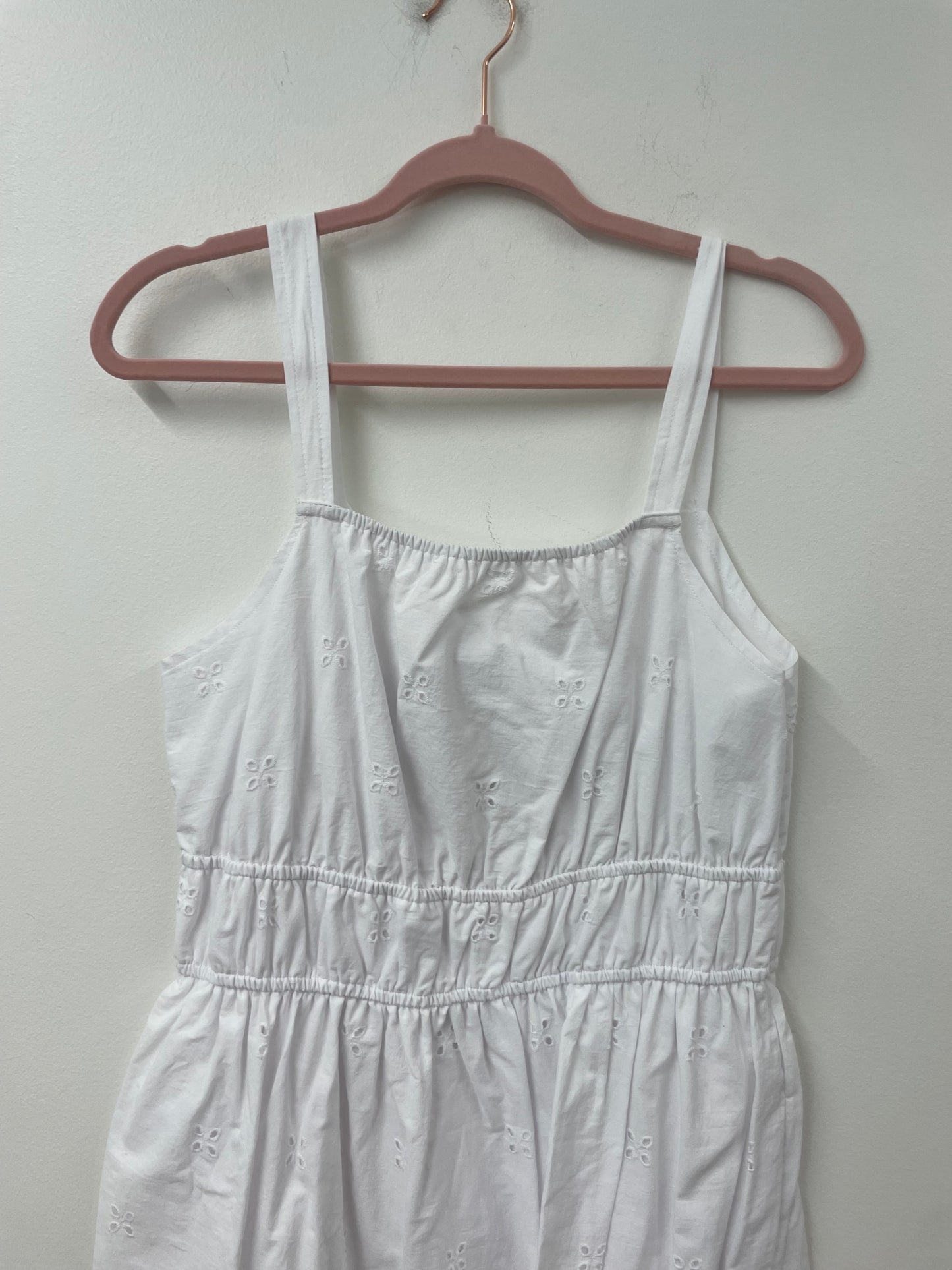 Time and Tru eyelet tie back midi dress Size S / NWT