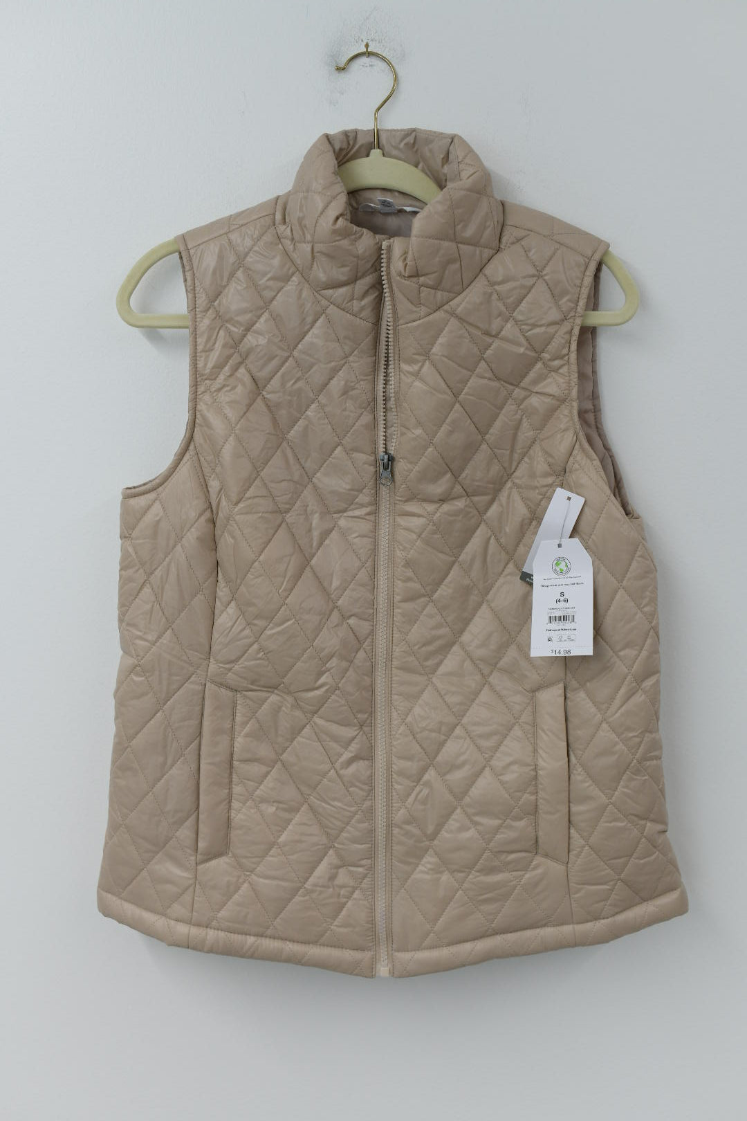Time snd Tru puffer vest Size S / NWT