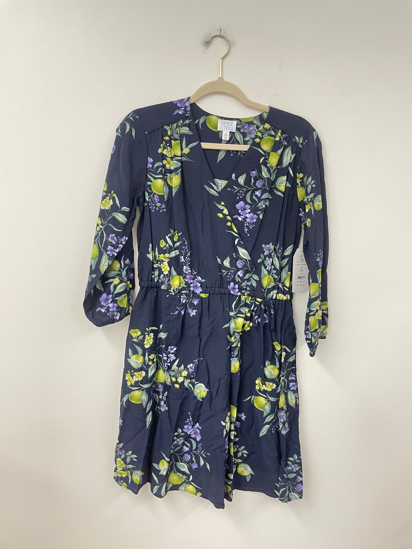 Time and Tru  wrap mini dress Size S / NWT