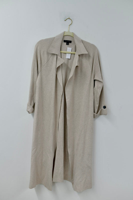 Ann Taylor sweater trench coat Size M / NWT