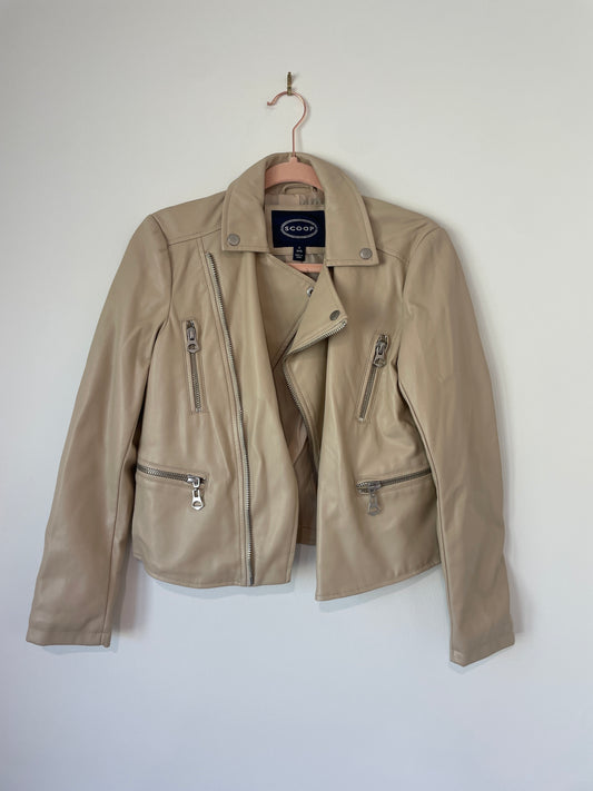 Scoop faux leather jacket Size S / EUC