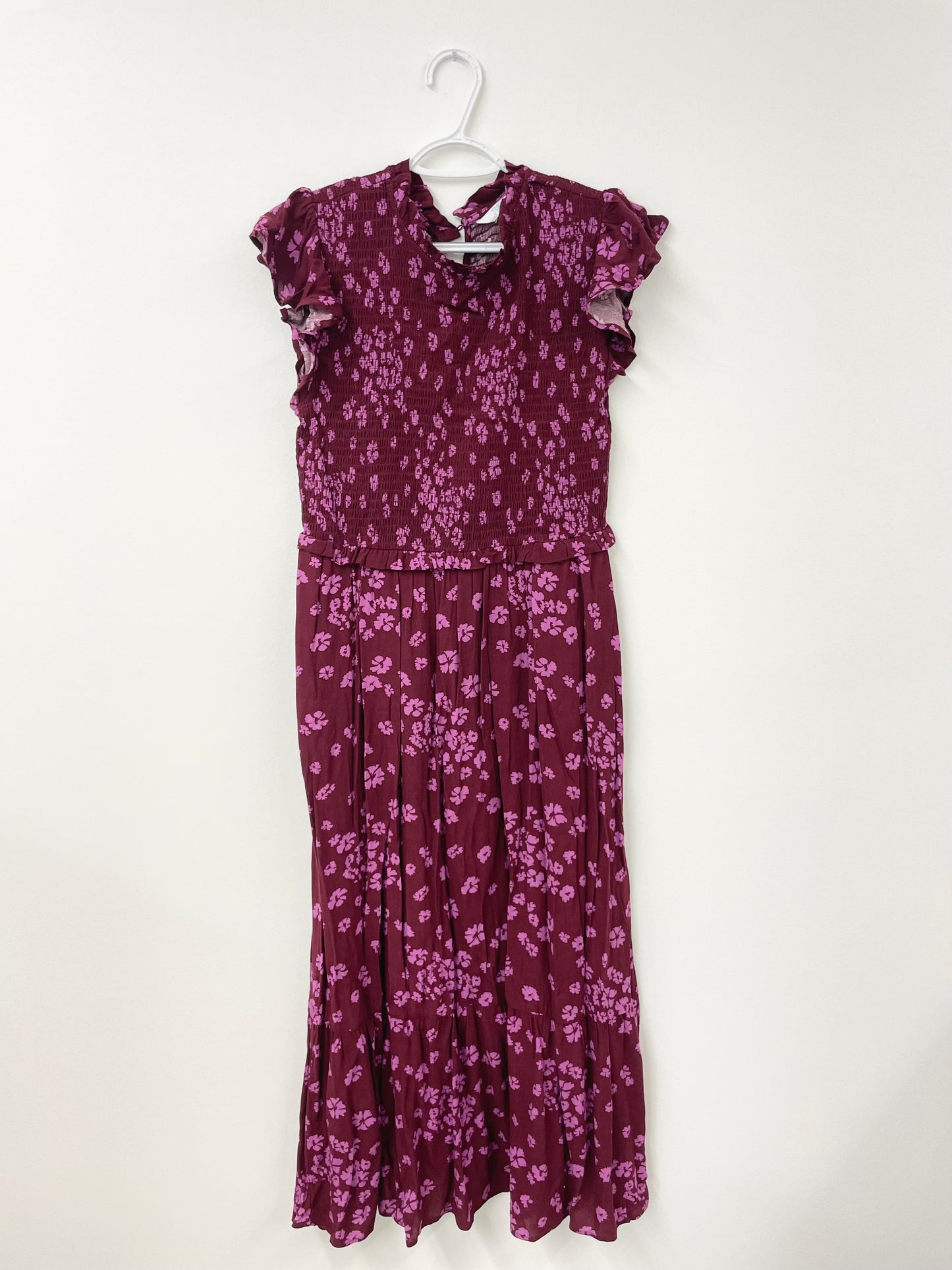Time & Tru sleeveless smocked maxi dress Size S / EUC